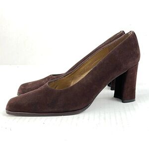 Stuart Weitzman Brown Suede Pumps - Size 5.5